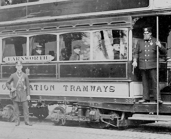 Bolton Corporation Tramways crew 1901 or 1902