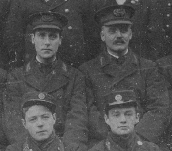 Burnley Corporation Tramways inspectors circa 1914