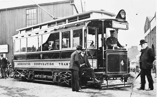 Accrington Corporation Tramways No 4