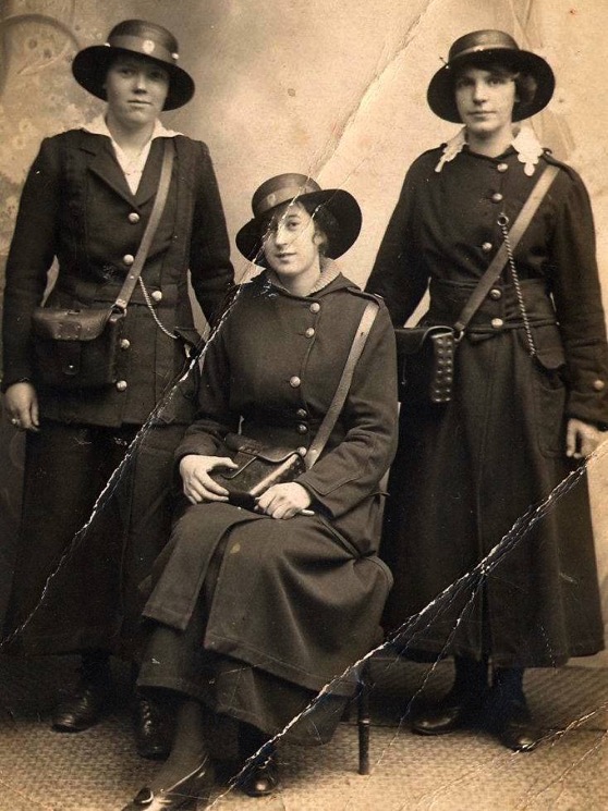 Barrow-in-Furness Tramways tram conductresses