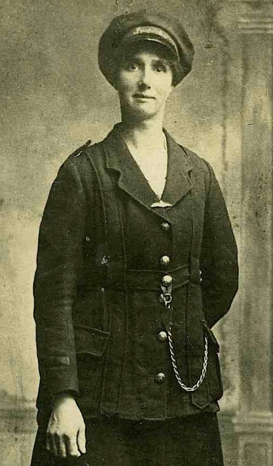 Barrow-in-Furness Tramways tram inspectress Annie Wilkinson