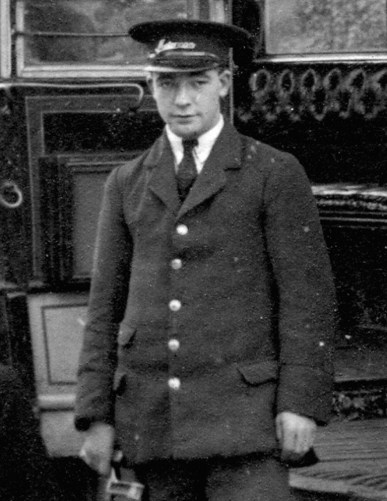 Aberdeen Suburban Tramways motorman