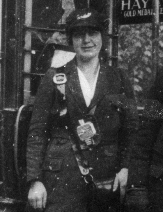 Aberdeen Suburban Tramways Great War tram conductress Barbara Craib