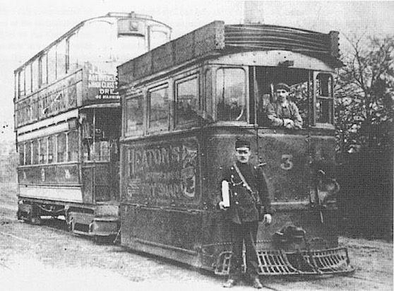 Bradford and Shelf Tramways STeam Tram No 3
