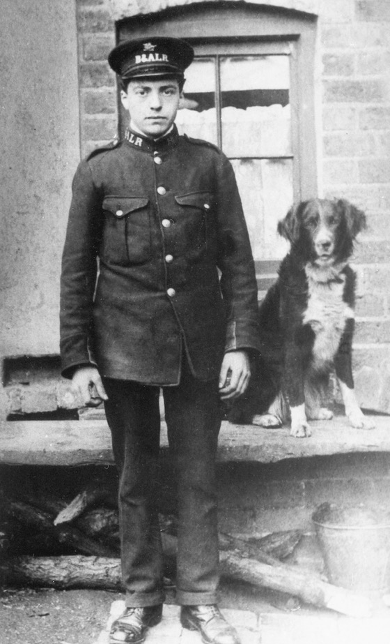 Burton and Ashby Light Railways Tram conductor  Harold James