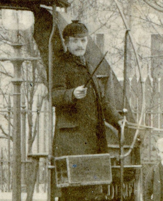 Aberdeen District Tramways Horse Tram driver