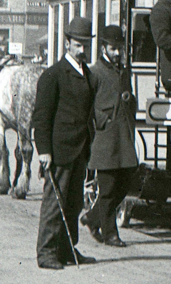 Aberdeen District Tramways Horse Tram conductor