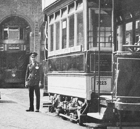 Bexley Council Tramways Tram No 14 and driver depot