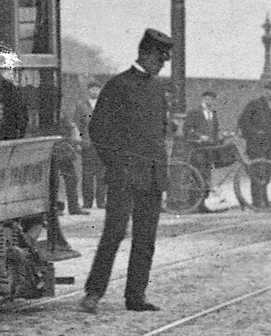 Burton upon Trent Corporation Tramways inspector 1903