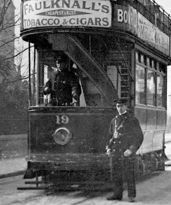 Burton upon Trent Corporation Tramways Tram No 19