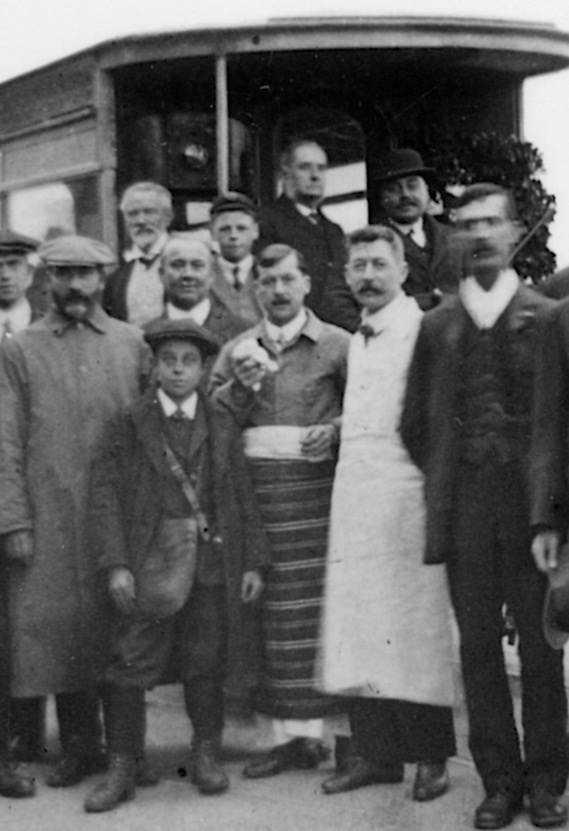 Brighton and Shoreham horse tram No 10, Last Day