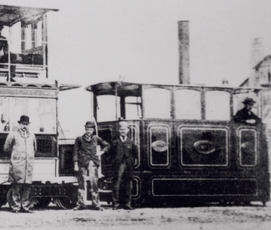 Brighton and District Tramways steam tram No 2