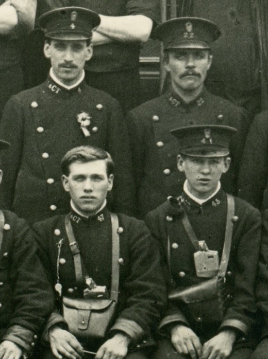 Airdrie and Coatbridge tramwaymen circa Great War