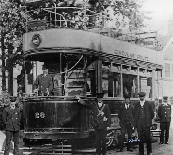 Hastings Tramways Company tram No 28