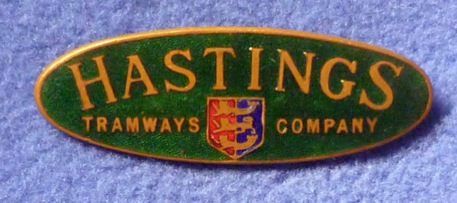 Hastings Tramways Company Cap Badge
