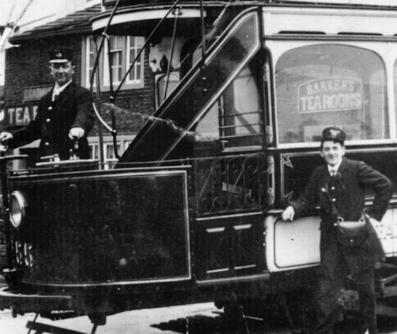 Halifax Corporation Tramways Tram No 55 1902 Causeway Foot