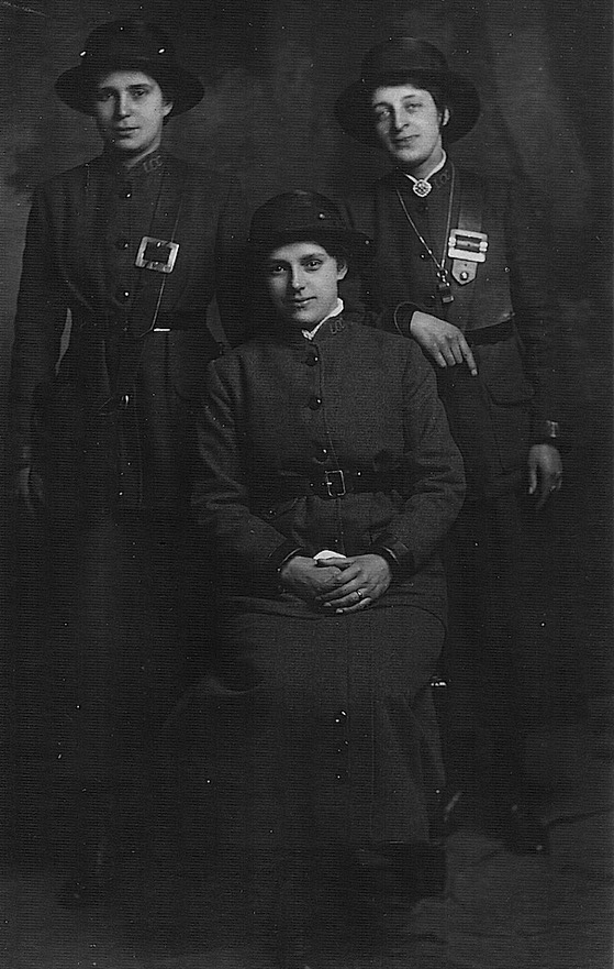London County Council Tramways Great War conductresses