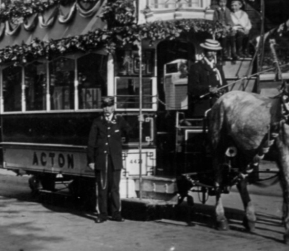 London United Tramways horse tram 1897