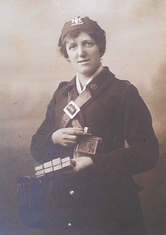 Manchester Corporation Tramways Great War tram conductress