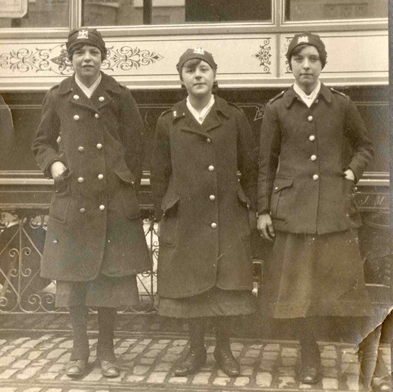 Manchester Corporation Trmways trolley girls