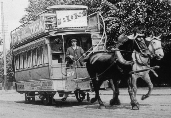 Leicester Corporation Tramways horse tram 27