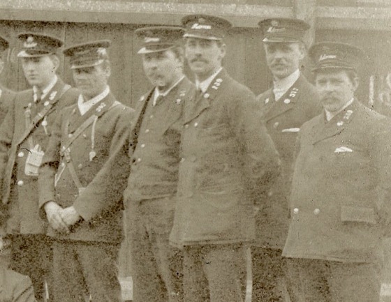Leicester Corporation Tramways drivers and conductors