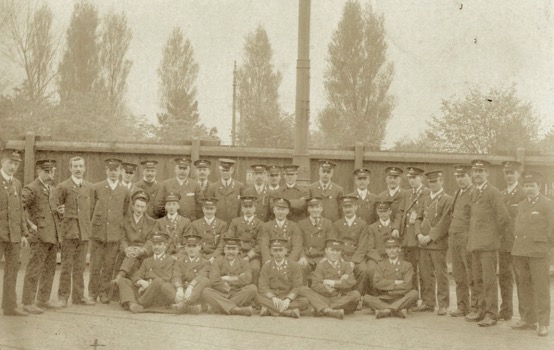 Leicester Corporation Tramways staff