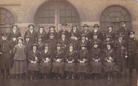 Leicester Corporation Tramways Abbey Park Road Great War tram conductresses