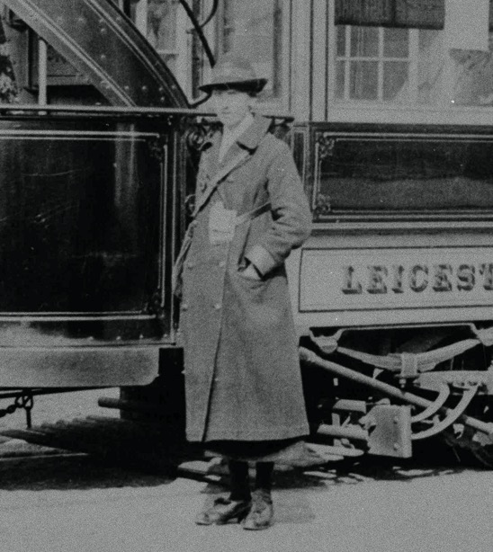 Leicester Corporation Tramways great war conductress