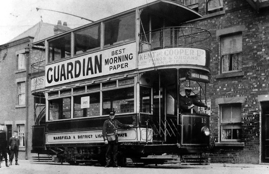Mansfield and District Light Railway Tram No 13