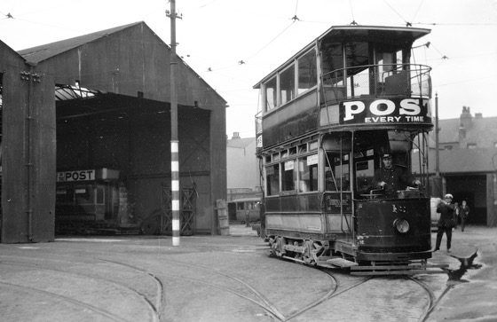 Mansfield and District Light Railway Tram No 13 1930