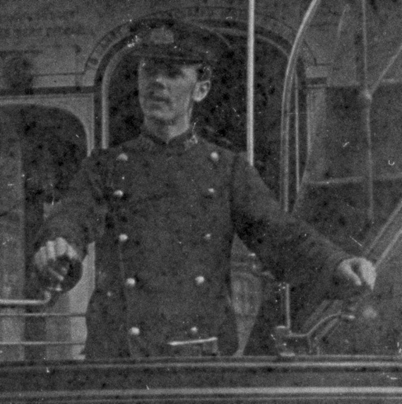Middlesbrough, Stockton and Thornaby Electric Tramways Tram driver motorman 1912