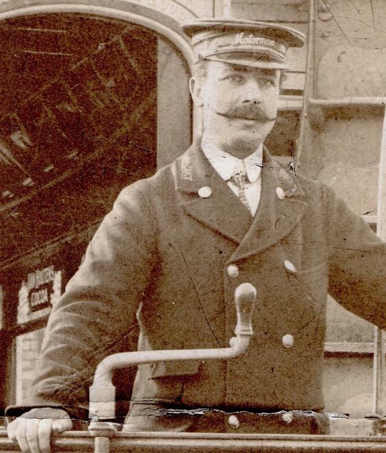 Middlesbrough, Stockton and Thornaby Electric Tramways tram driver Tom O'Brien