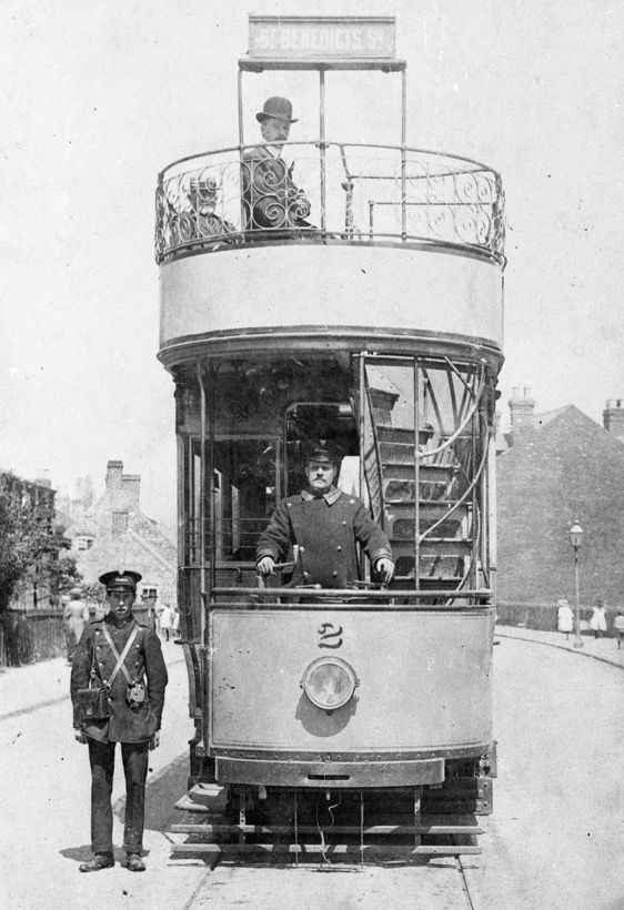 Lincoln City Tramways Tram No 2