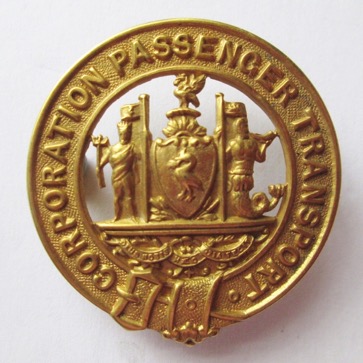 Liverpool Corporation Passenger Transport cap badge