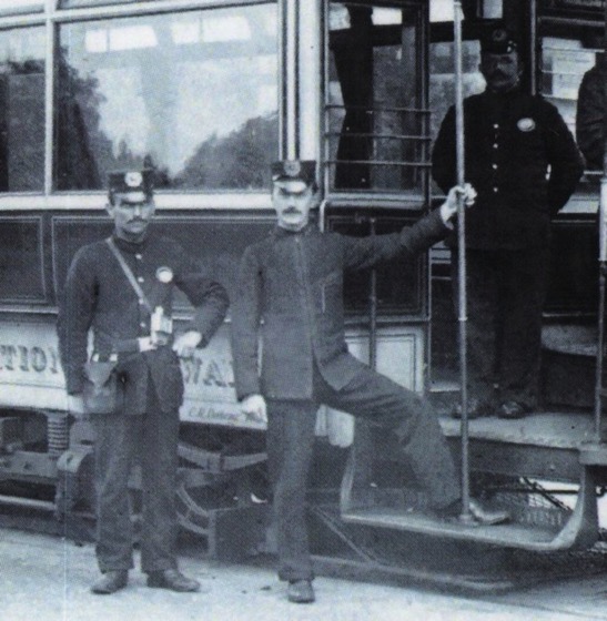 LIverpool City Tramways tram inspector