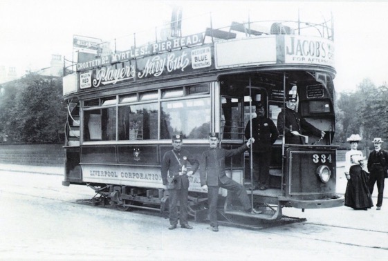 LIverpool City Tramways Tram No 334.
