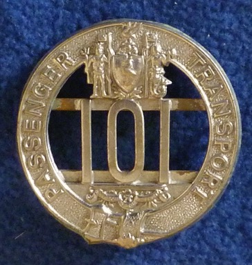 Liverpool Corporation Passenger Transport cap badge