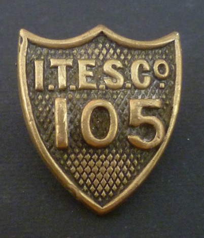 Isle of Thanet Electric Supply Company employee number badge