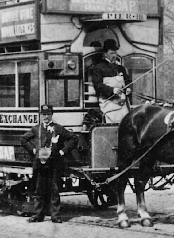 Liverpool Tramways and Omnibus Company Horse Tram conductor and driver