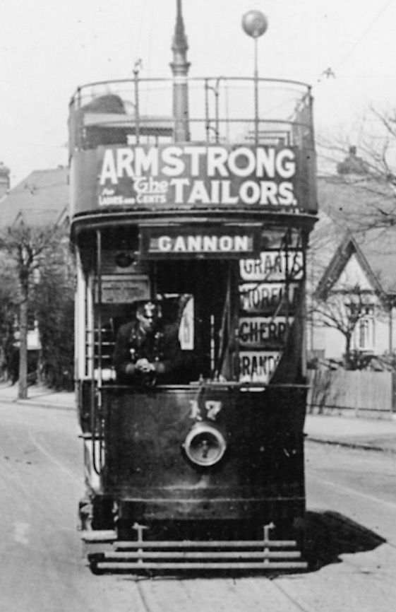 Maidstone Corporation Tramways Tram No 17 Loose Road