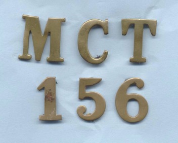 Maidstone Corporation Tramways collar badges