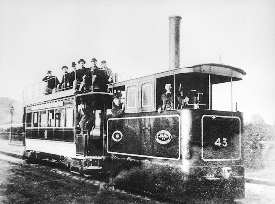 Manchester, Rochdale and Oldham Steam Tram No 43 1885