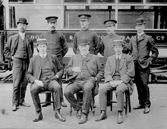 Mexborough and Swinton Tramways inspectors