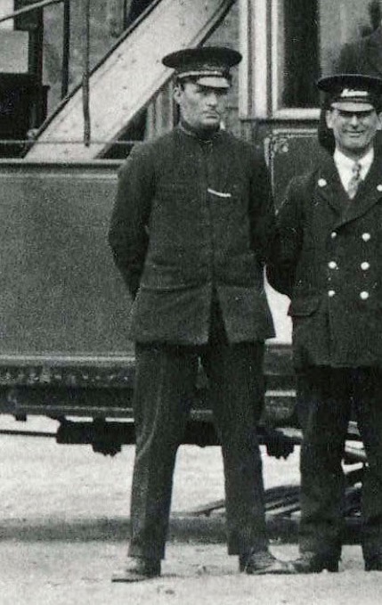 Leamington and Warwick Electric Tramways inspector 1930