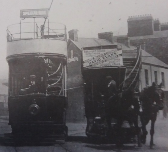Llanelli electric and horse tram
