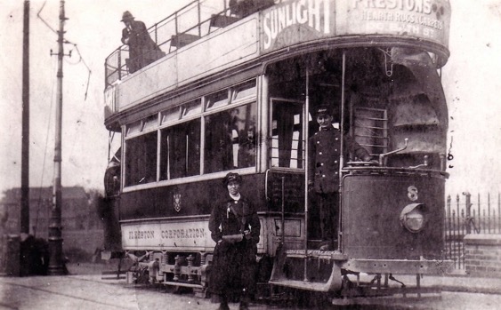 Ilkeston Corporation Tramways Great War No 8