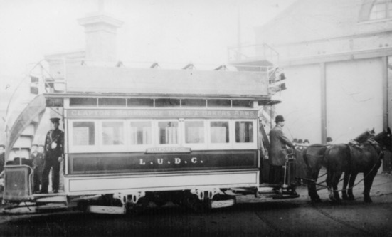 Leyton Urban District Council horse tram 1906