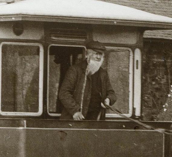 Inchture tram driver Bob Speed 1905