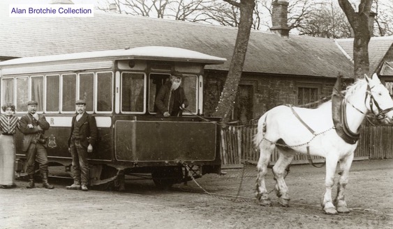 Inchture Tram 1905